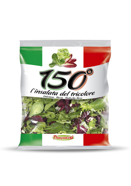 Dimmidisì, insalata tricolore per i 150 anni dell’unità